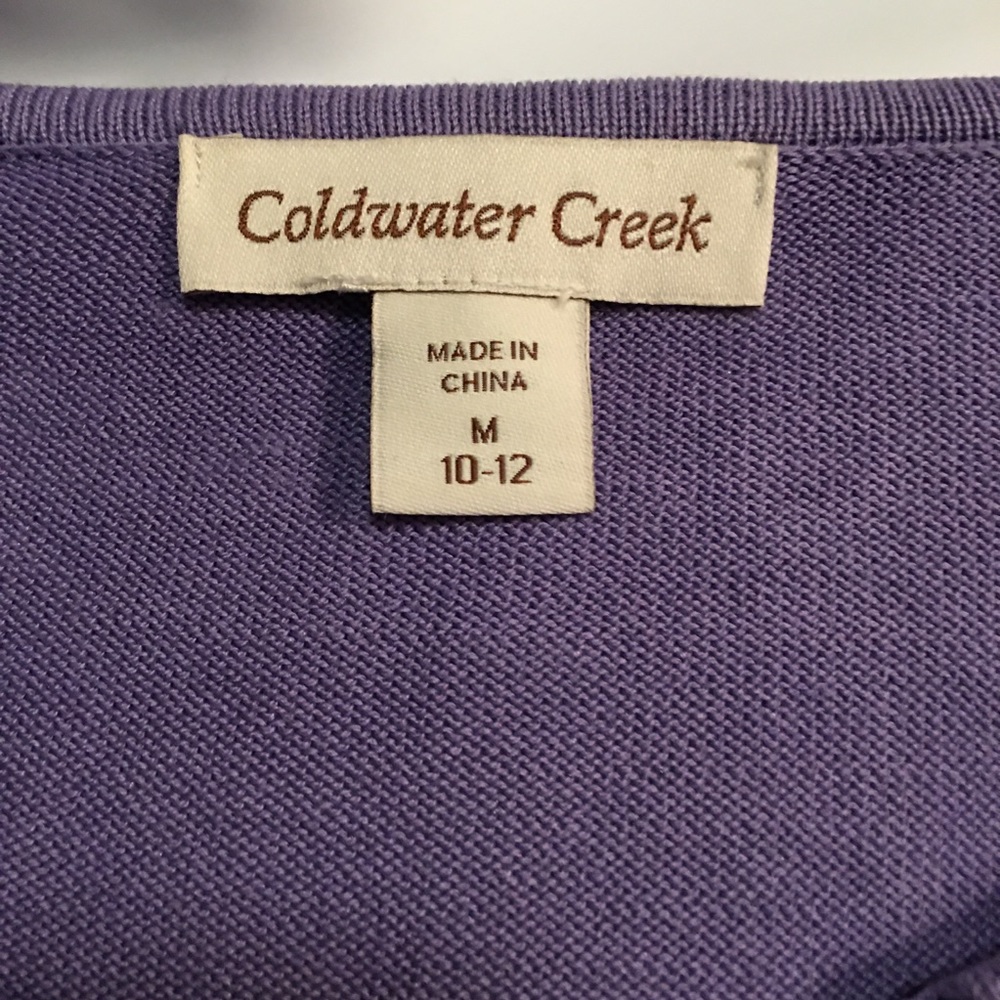 Coldwater Creek Short-sleeved Shirt - Picture 6 of 7